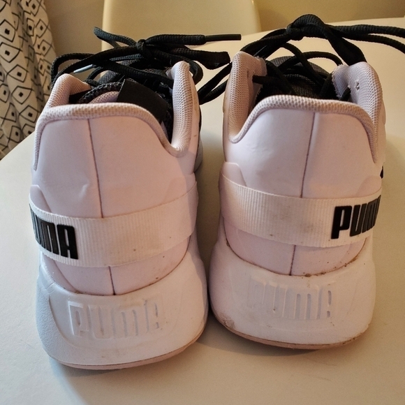 PUMA Disperse Running Shoes Grey/Black light Pink Size 9 - Picture 4 of 13